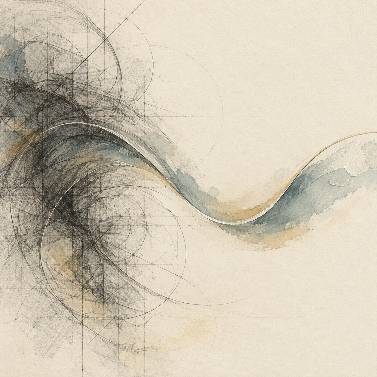 Abstract artwork about invisible design
