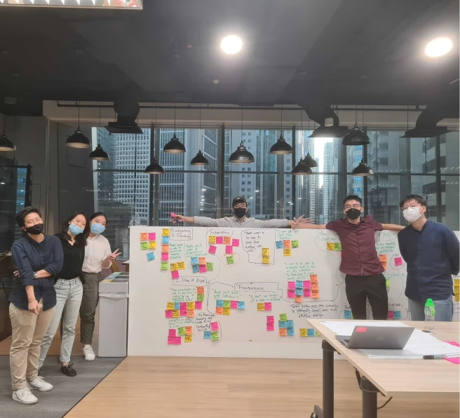 SGFinDex project team at a workshop