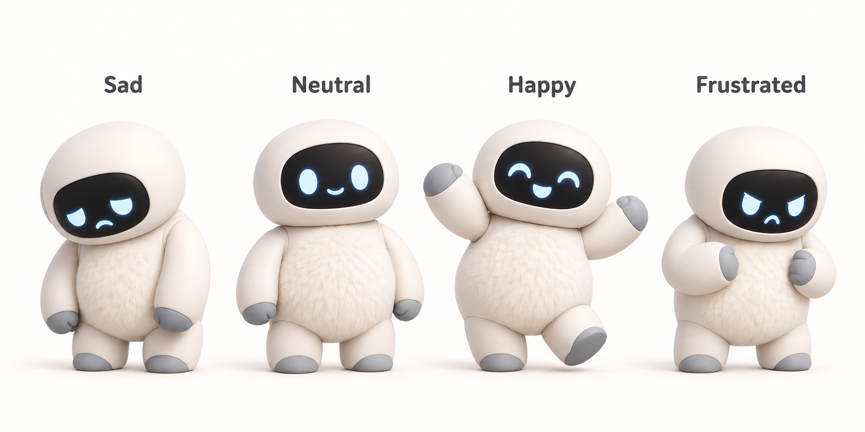 Mooly hero with a furry belly and no chest logo